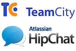 TeamCity Continuous Integration Server by Jetbrains and Atlassian's HipChat IM for private group chat and team collaboration.